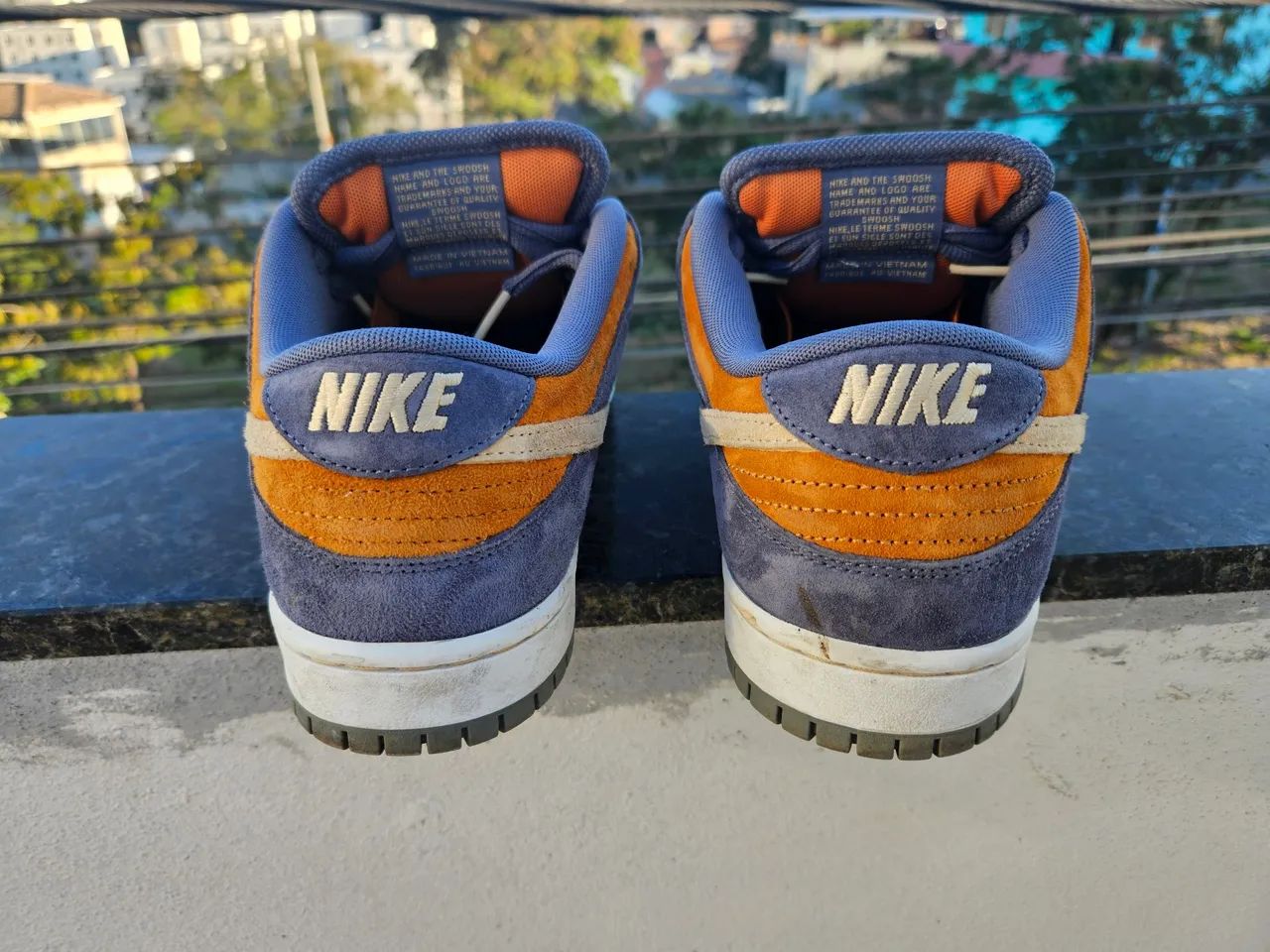Nike SB Dunk Low Light Carbon Monarch - Foto 5