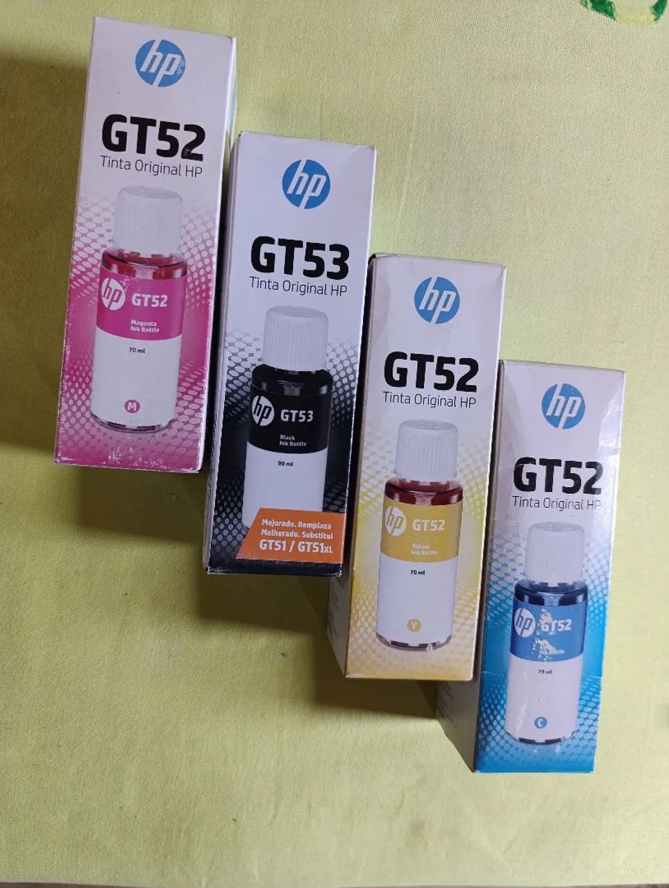 Tinta HP Original pra impressora Multifuncional 