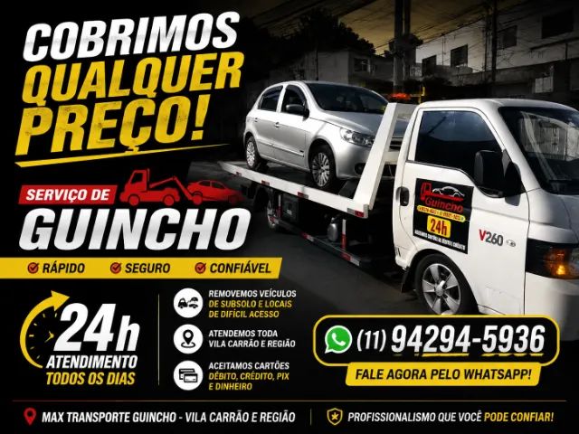 Guincho no tatuapé e regiões próximas - Foto 3