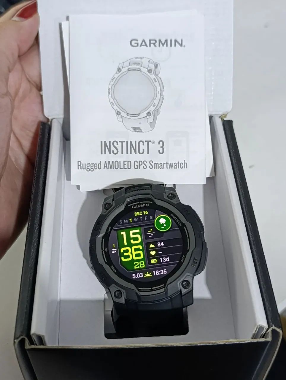 Relógio Garmin Instinct 3 - Foto 2