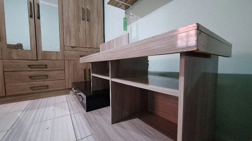 Rack com Painel para TV 1,83m - 2 Gavetas e Nichos - Foto 4