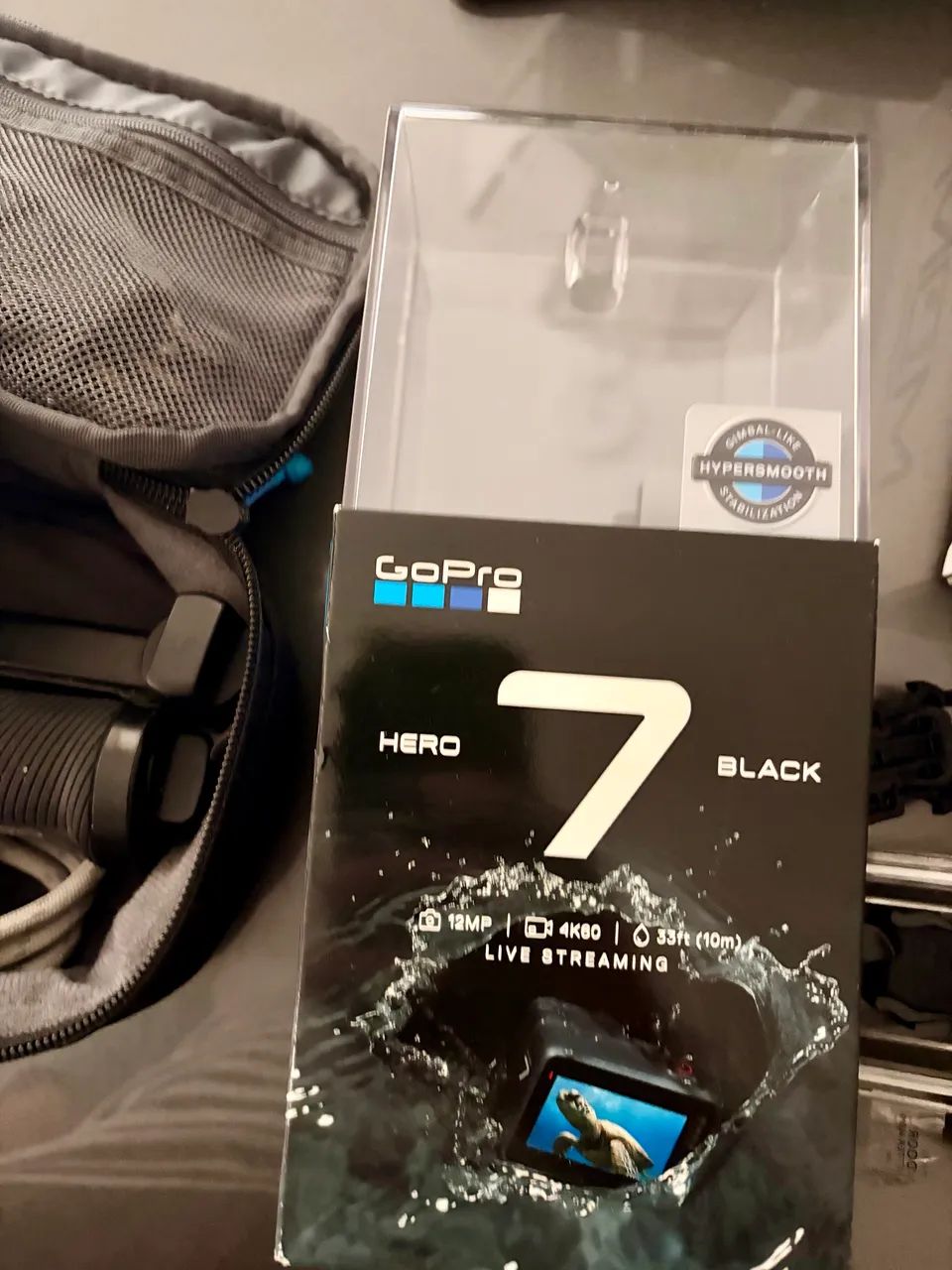 GoPro Hero 7 Black ORIGINAL + Kit Meudome Completo (Impecável) - Foto 5
