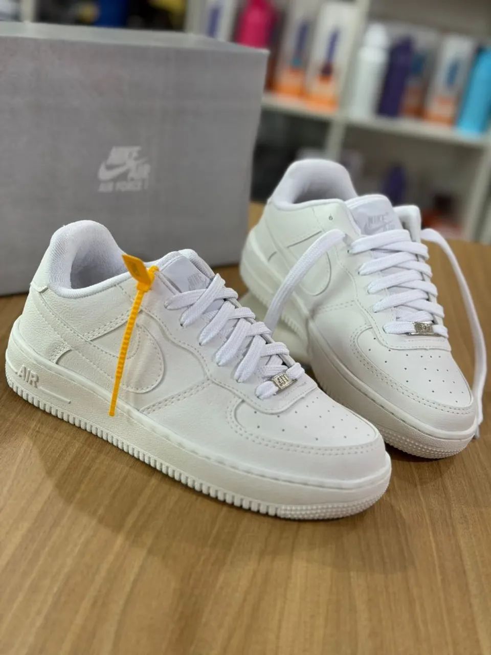 Tênis Air Force Branco com entrega grátis  - Foto 2