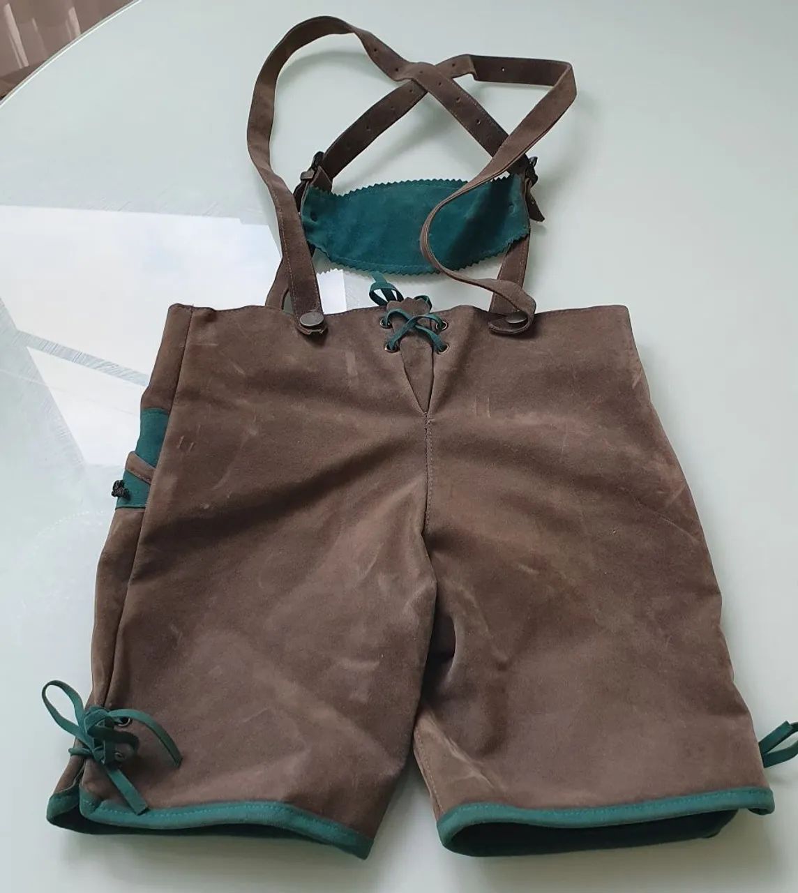 TRAJE TÍPICO ALEMÃO INFANTIL LEDERHOSEN - Foto 3