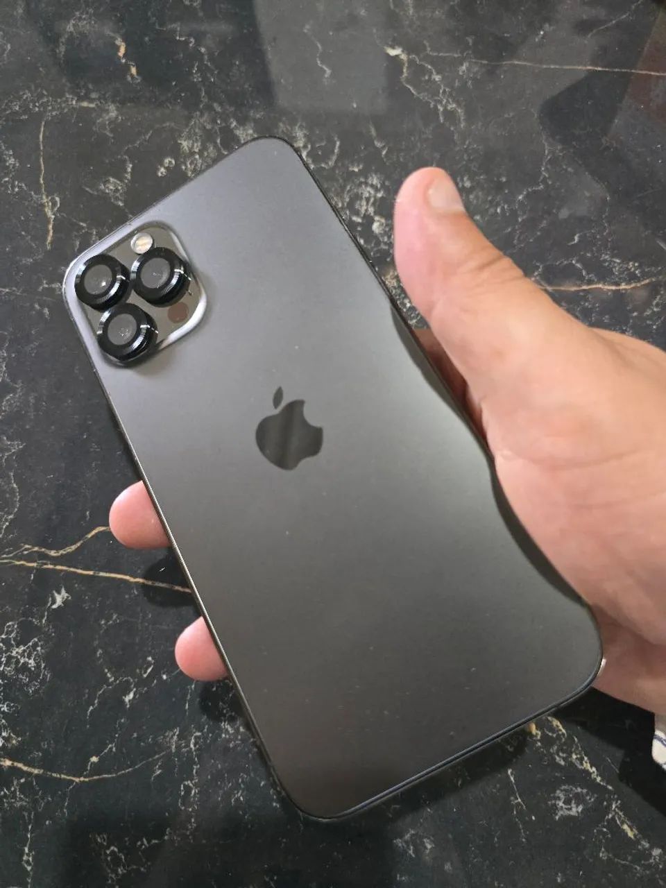 iPhone 12 Pro Max 256GB Cinza - Impecável + Acessórios  - Foto 3
