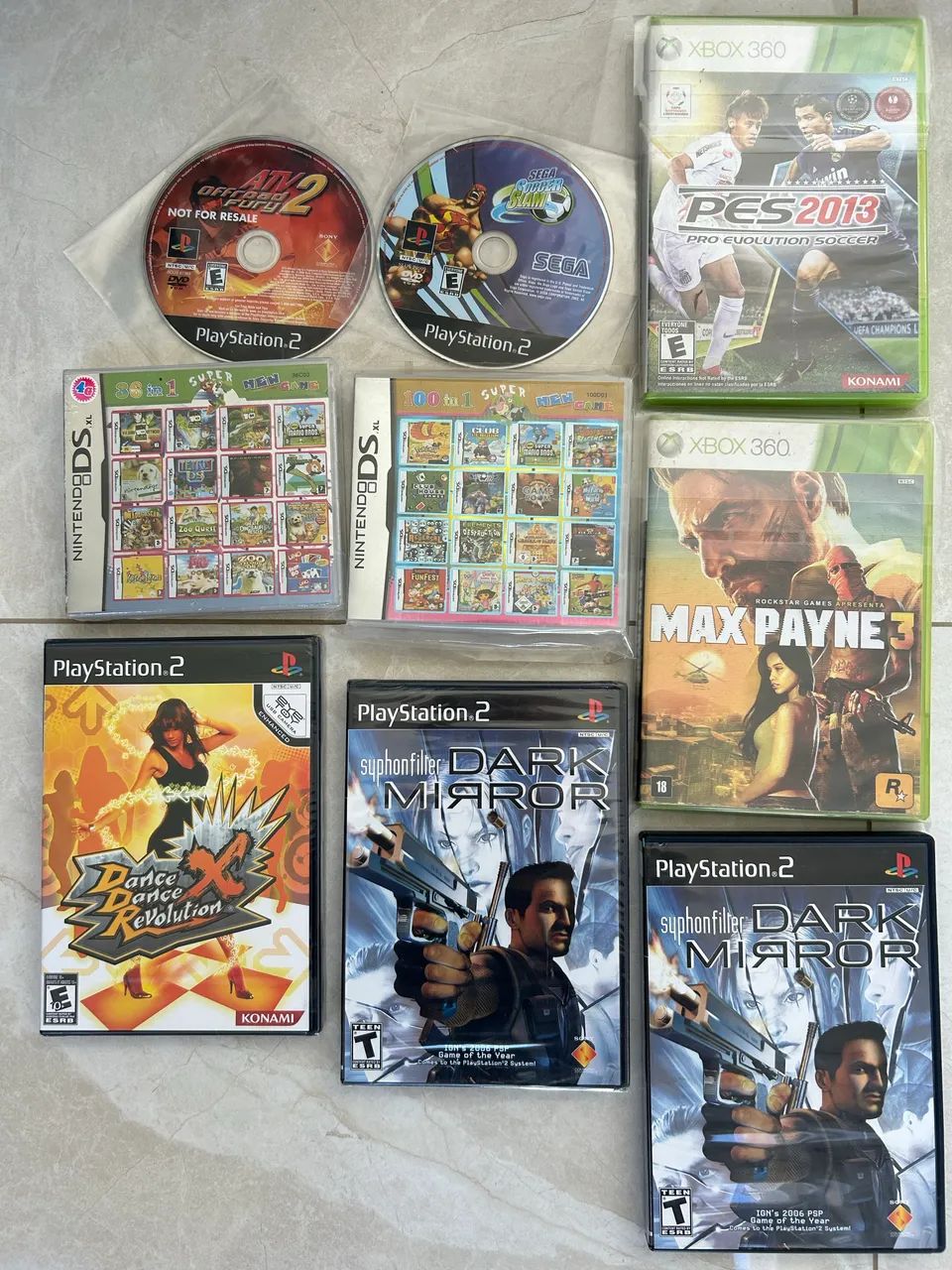 Lote jogos