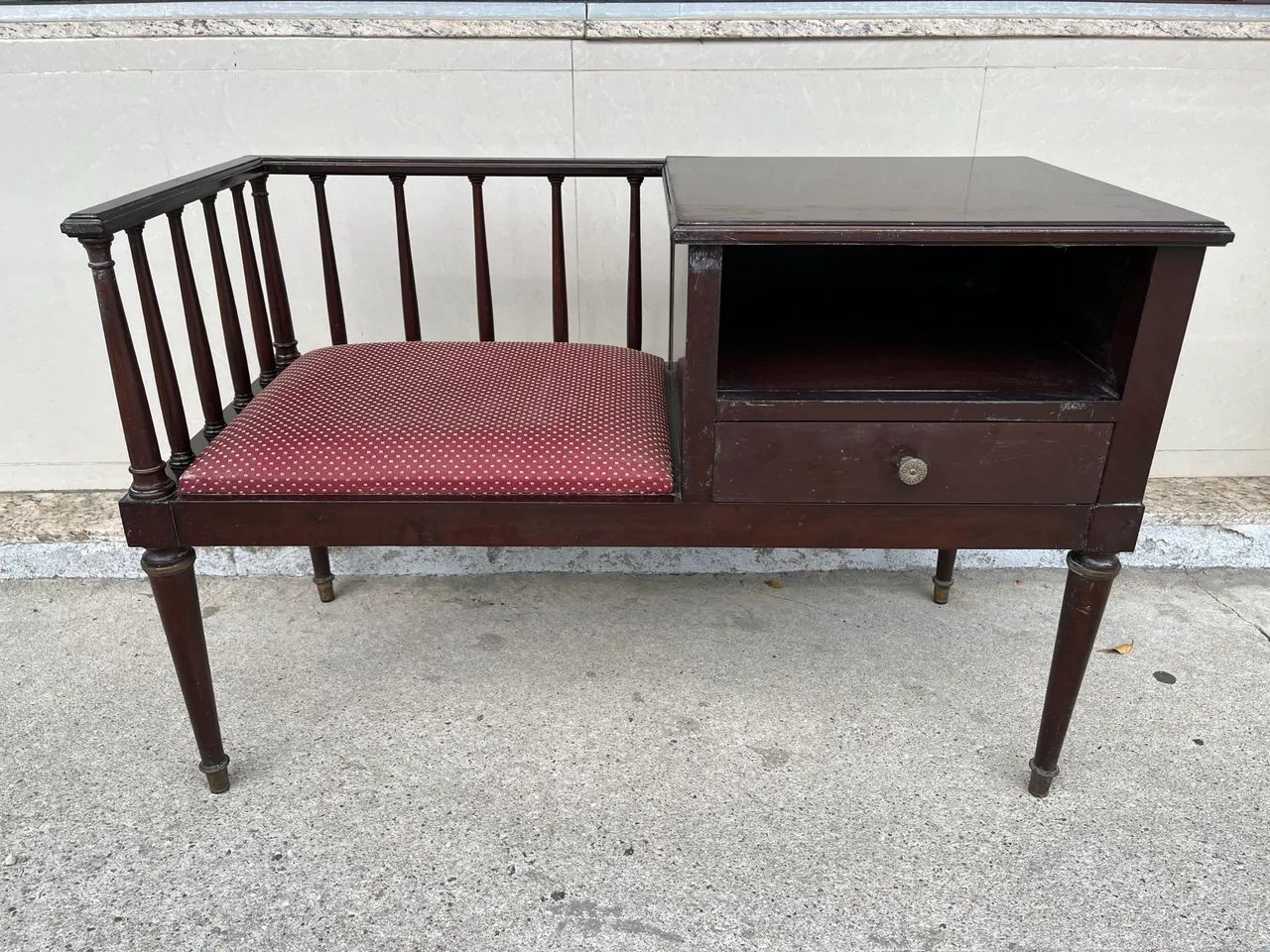Mesa de telefone vintage - Foto 4