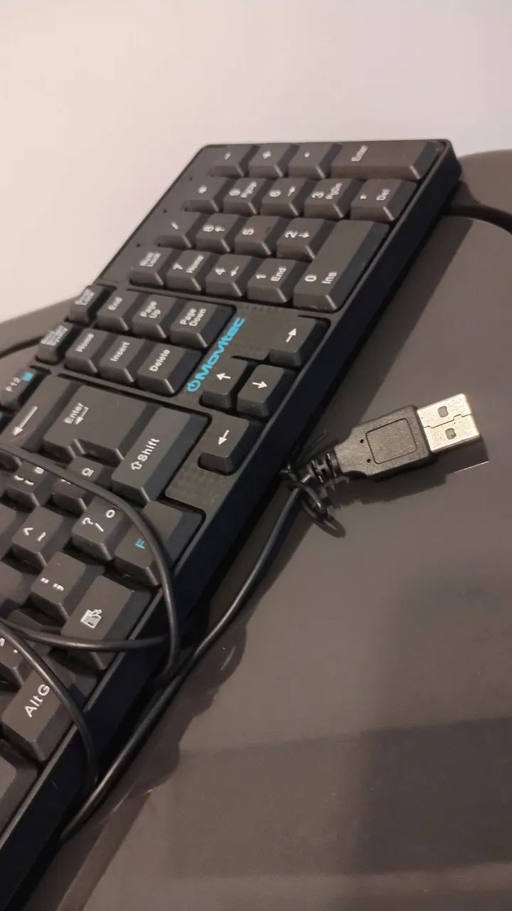 Teclado simples de computador com USB 