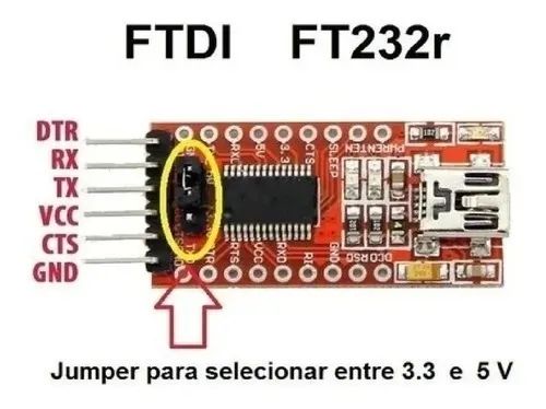 arduino Conversor Usb Serial Rs232 Ftdi - Foto 2