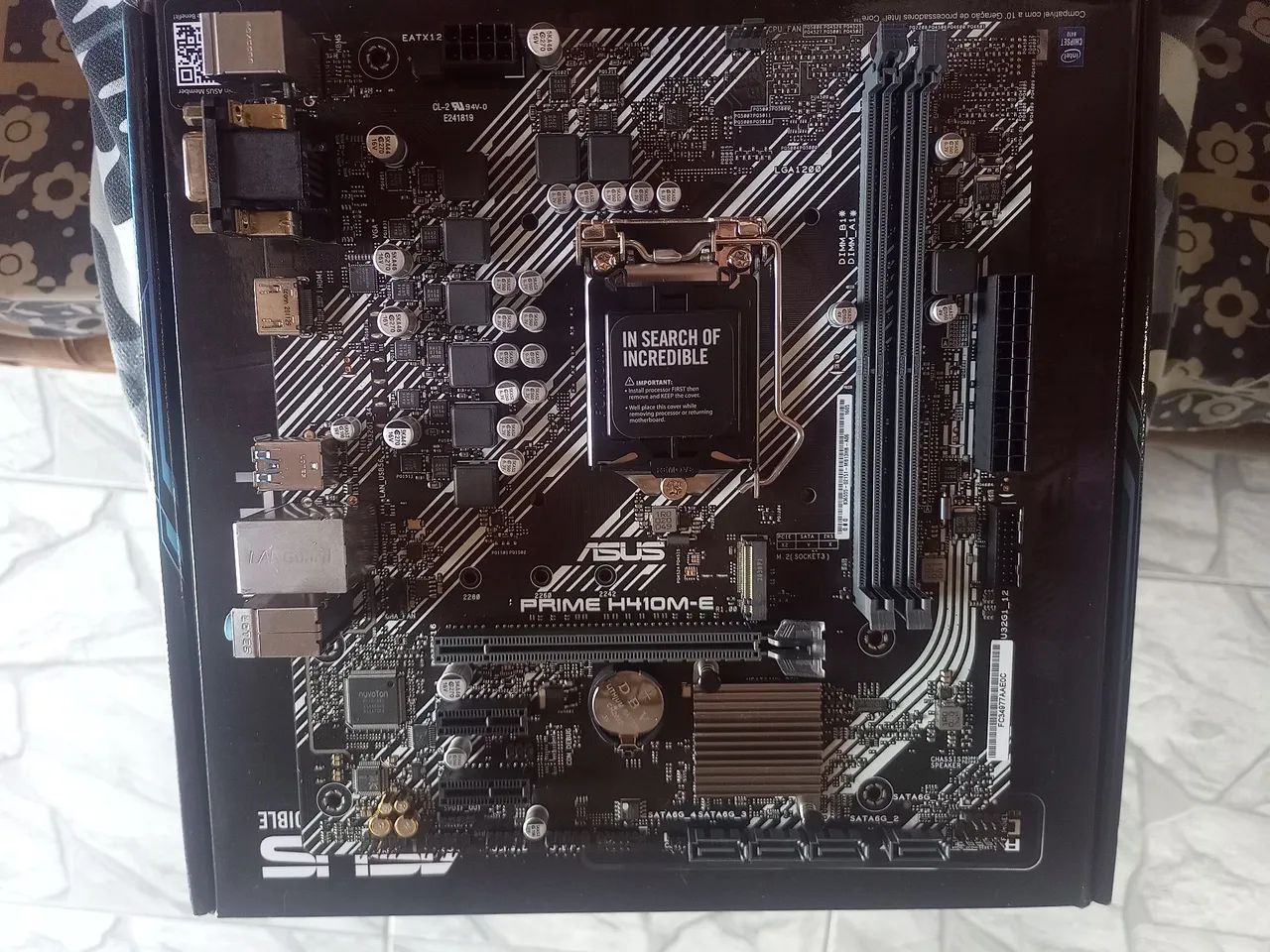 Placa mãe prime H410M-E - Foto 4