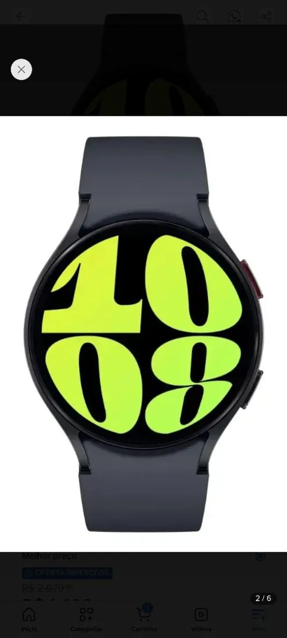 Relógio Watch 6 Samsung  - Foto 2
