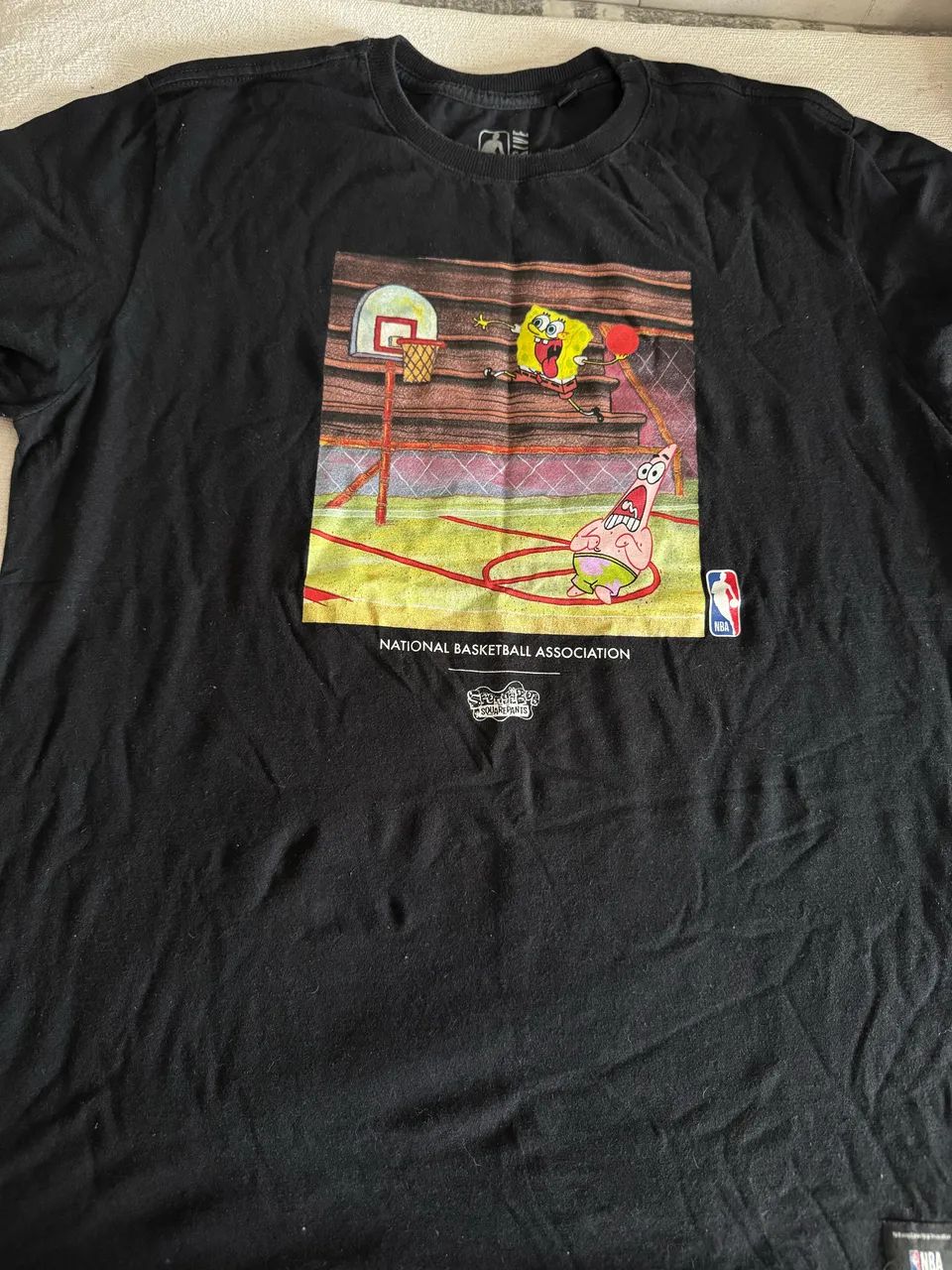 Camisa nba bob esponja - g 