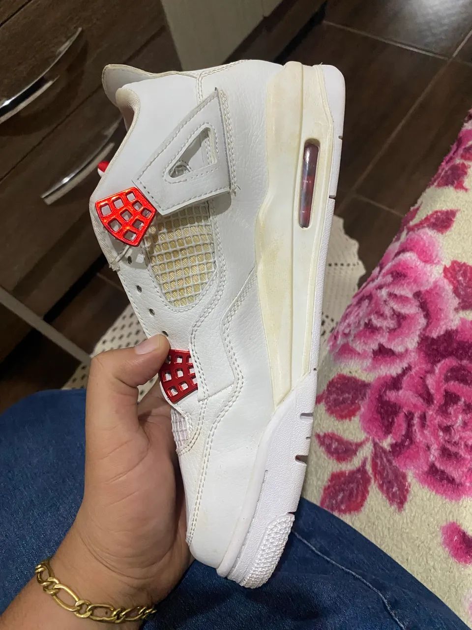 Jordan 4 Metálico n 43  - Foto 5