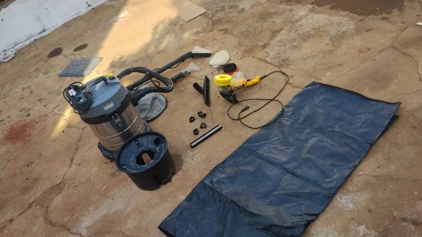 extratora karcher puzzi 4/20 + politriz - Foto 4