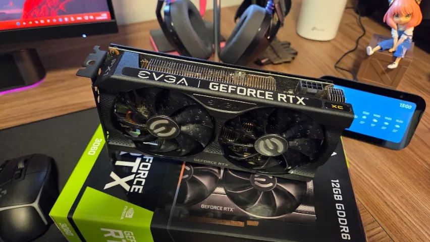 Nvidia RTX 3060 de 12gb da EVGA - Foto 5