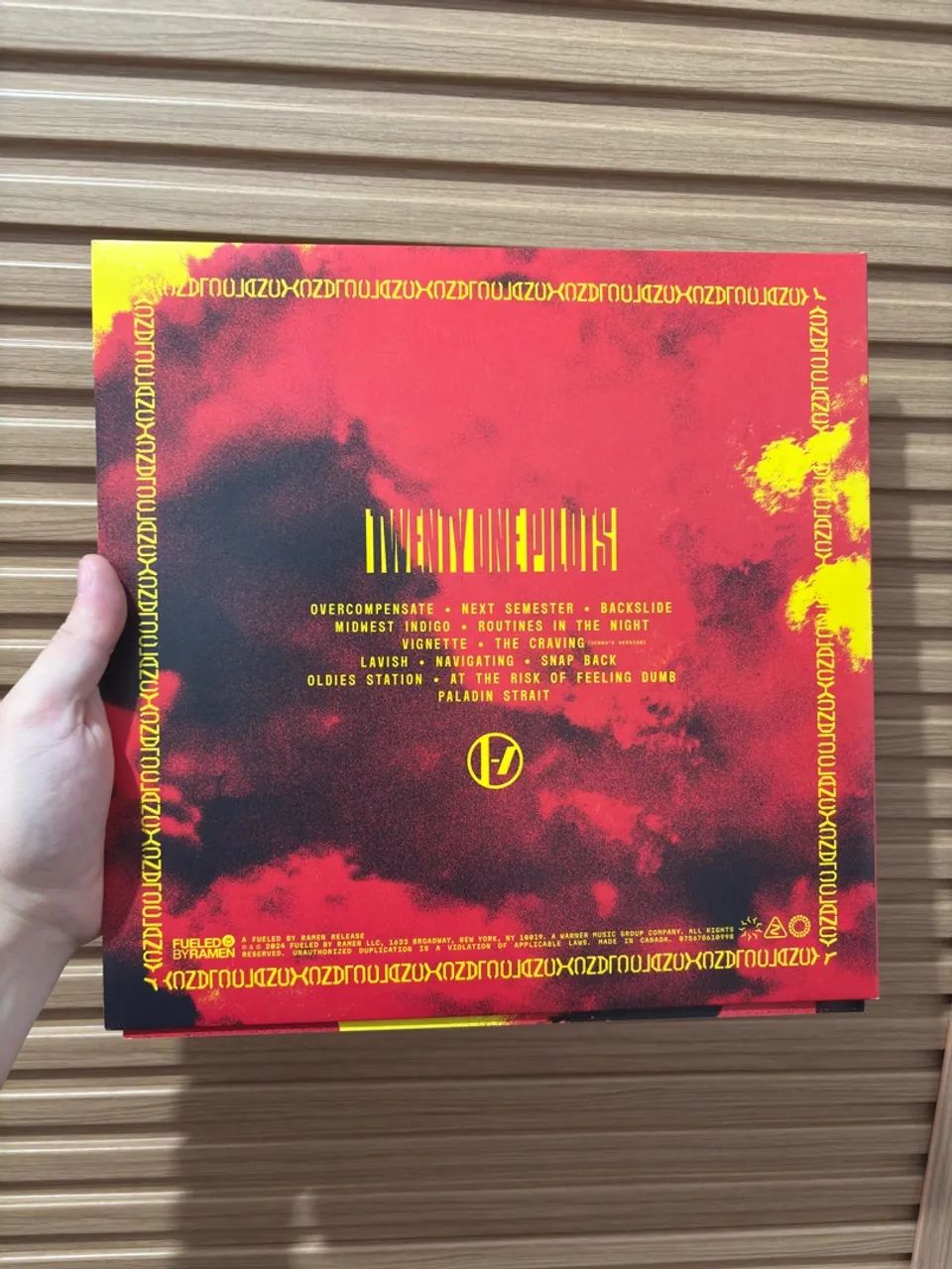 Vinil Twenty One Pilots - Clancy (Clear/Red Splatter) - Foto 5
