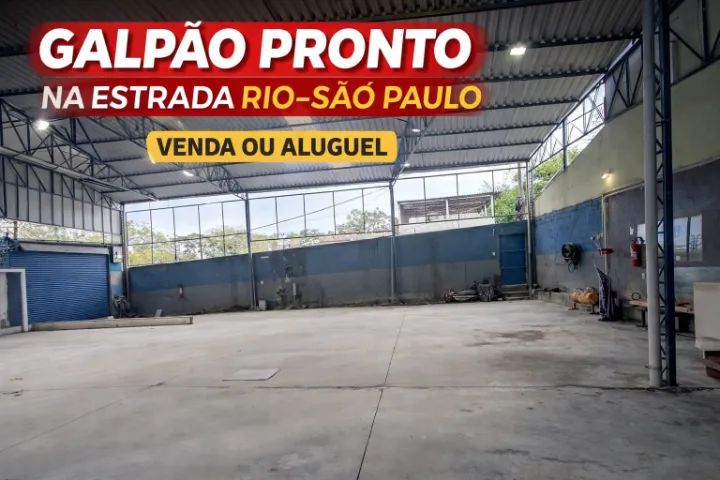 Lojão Comercial na Rio-São Paulo | Alto Fluxo