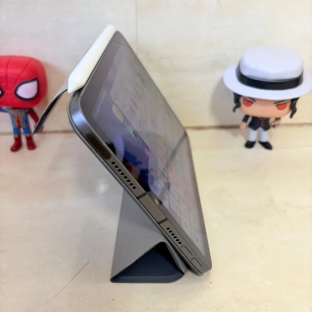 Apple iPad Mini 6 Wi-Fi + 5G Capa e Apple Pencil 2 Carregador e Cabo - Foto 4