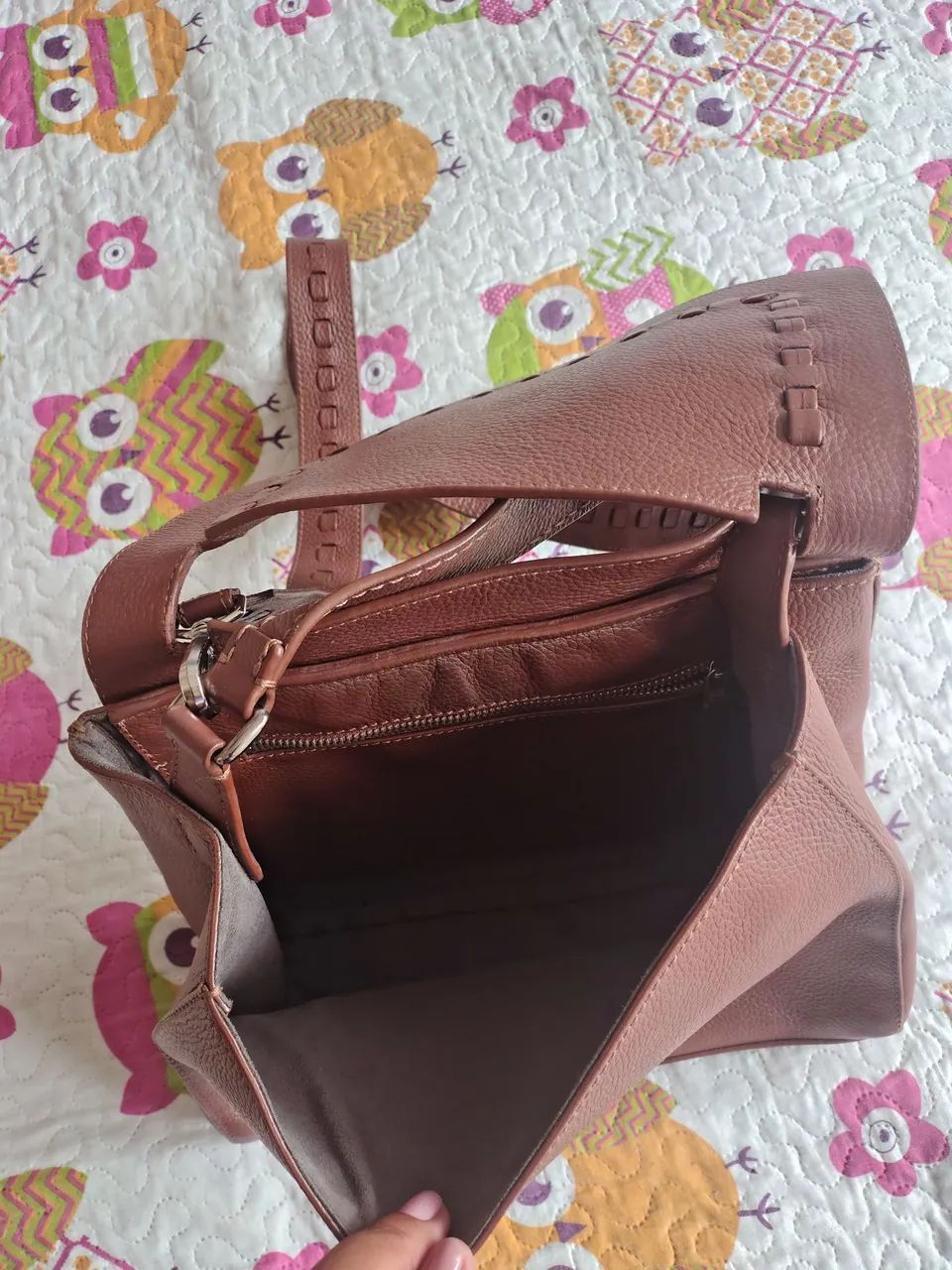 Bolsa de couro - Foto 3