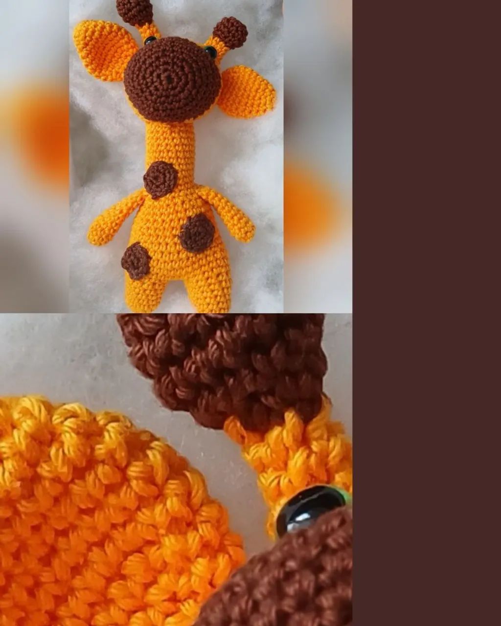 Amigurumi Girafinha - Foto 4