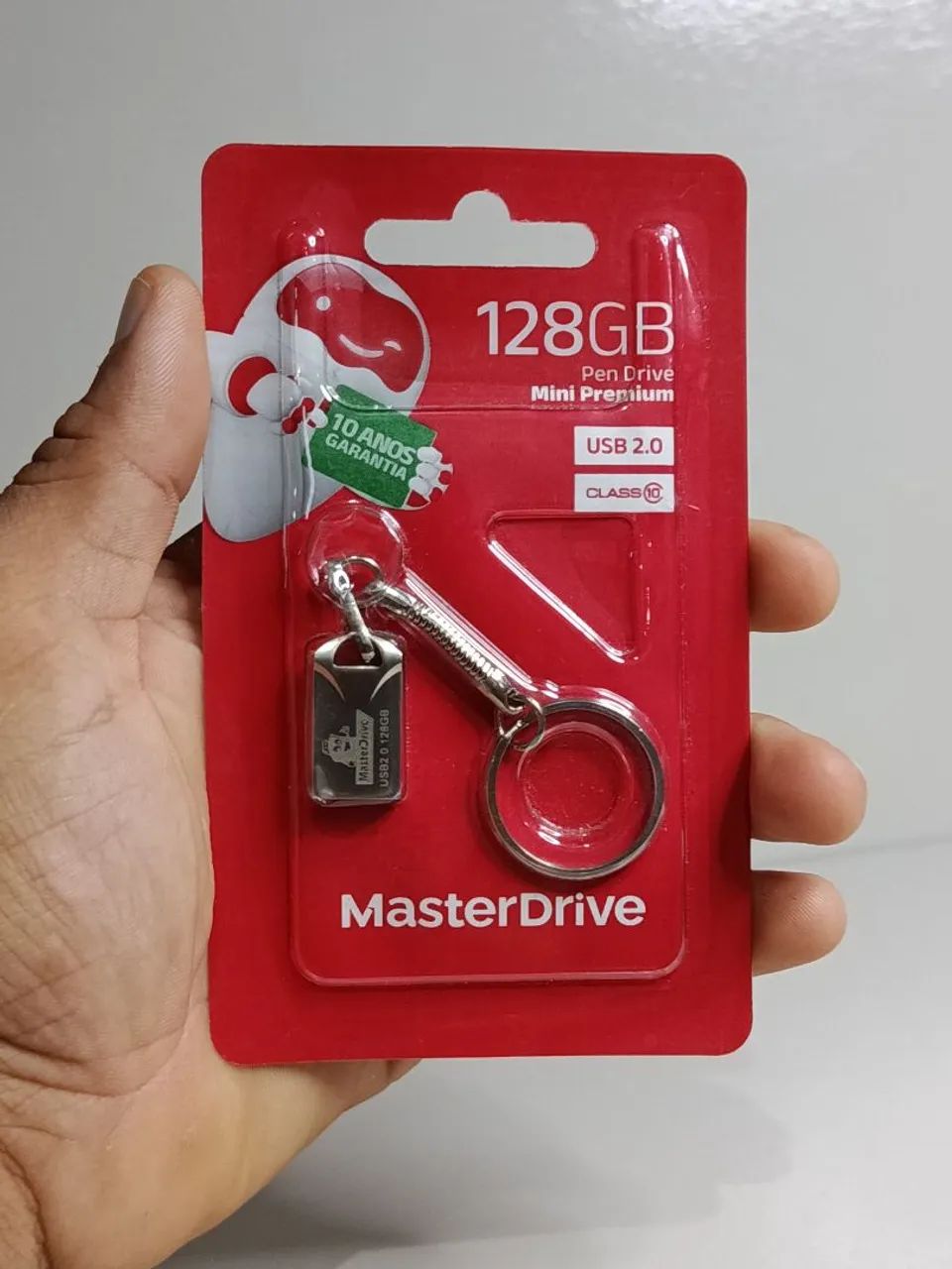 Pen Drive MasterDrive Mini Premium 128GB USB 2.0 (NOVO)