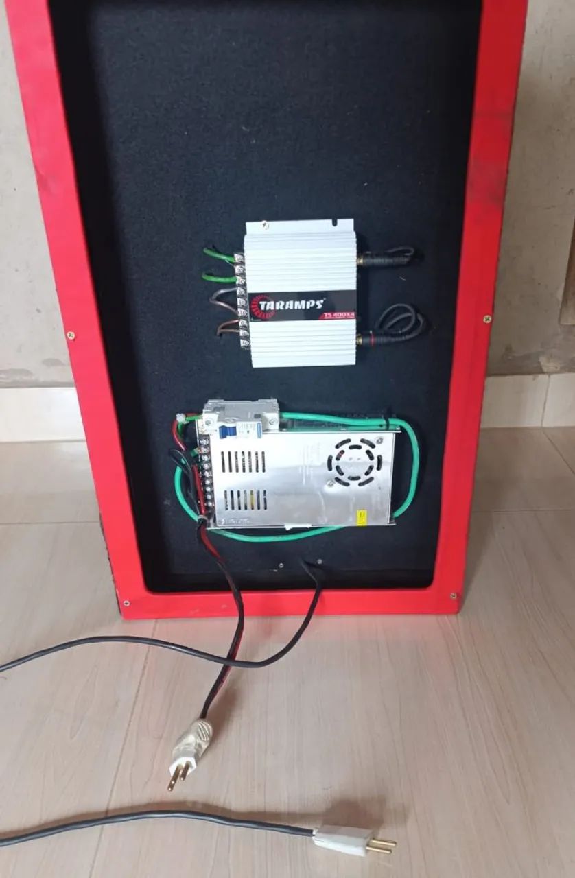 Caixa de som automotivo profissional completa - Auto de 10 polegadas  - Foto 3