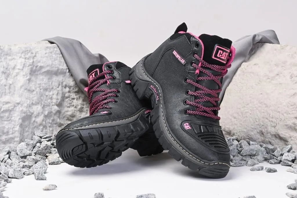 Botas Caterpillar costuradas e colada  - Foto 4