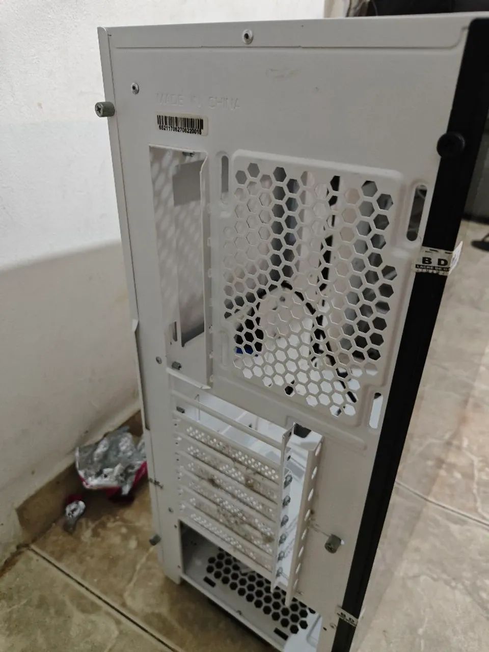 Gabinete gamer THALATHA Draxen branco  - Foto 3