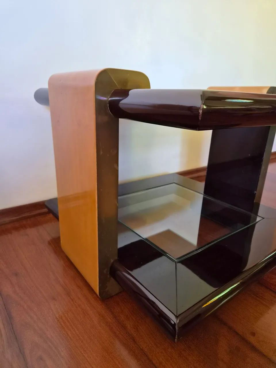  MESA DE CANTO SOFISTICADA COM VIDRO ? PEÇA ÚNICA ? - Foto 5