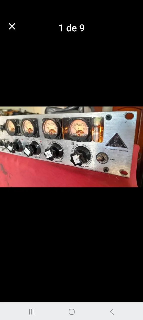 Compressor Behringer tube composer T 1952