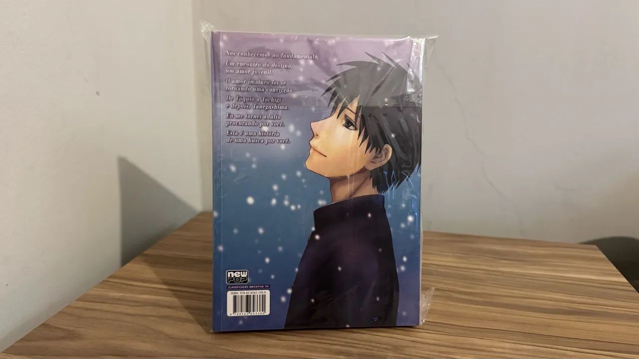 5 Centímetros por Segundo Mangá Volume Unico - Livros e revistas