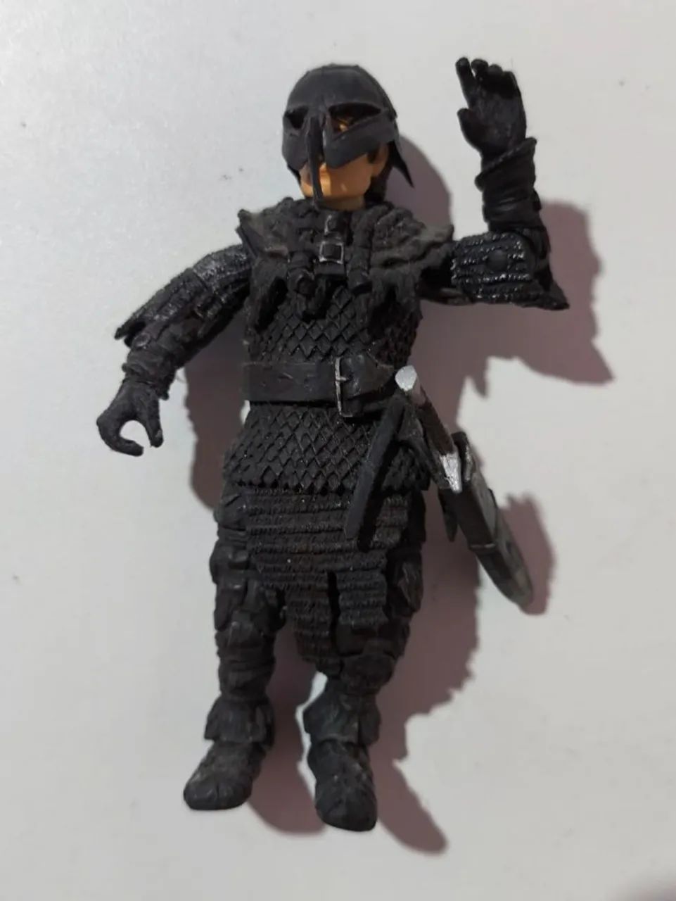 Bonecos Sam e Frodo com a armadura de Orc. - Foto 4