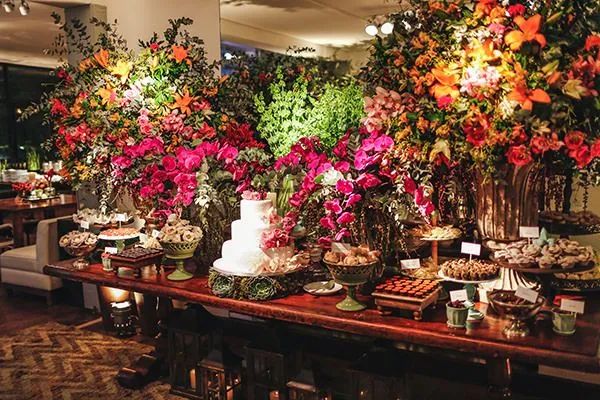 Repasse de festa de casamento com buffet 