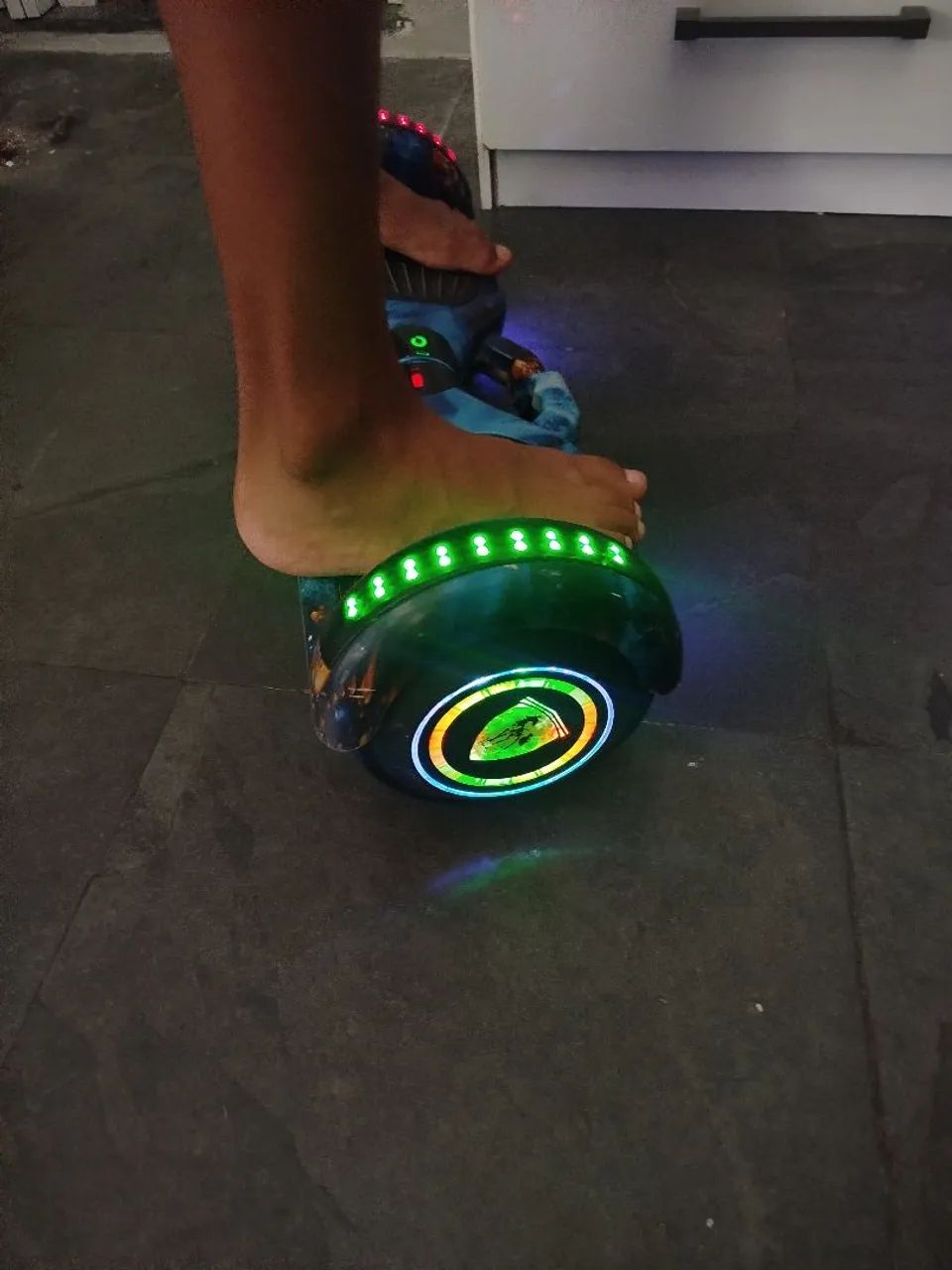 Hoverboard 6.5 modelo galáxia com bluetooth e led - Foto 5