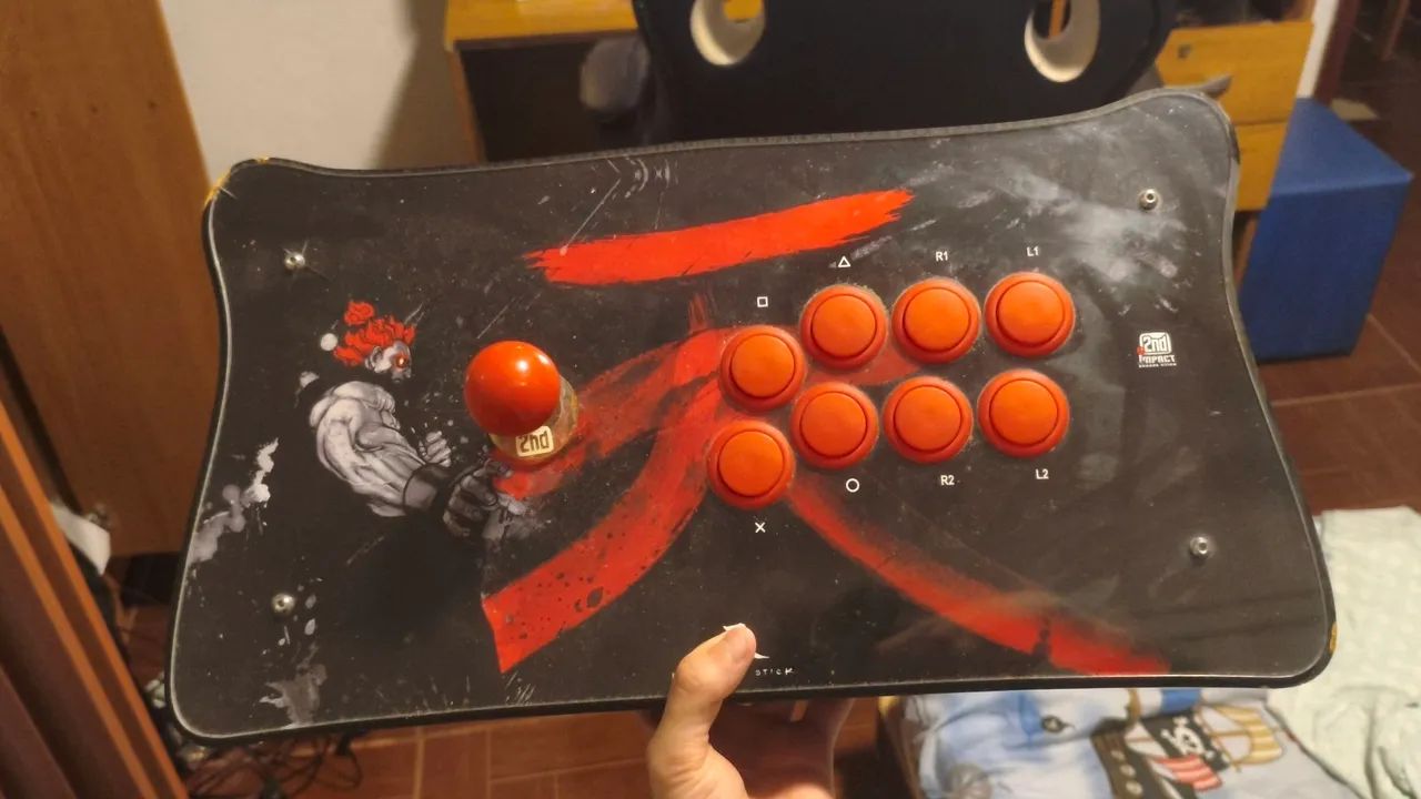 Controle arcade 2 impact akuma