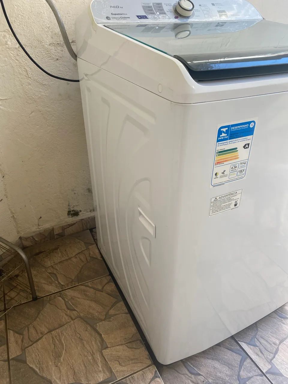 Lavadora Panasonic 14 kilo Ciclone  - Foto 5