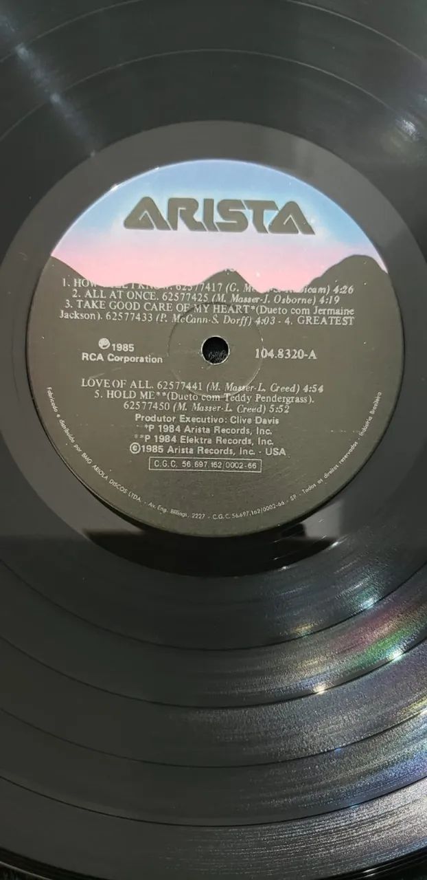 Lp Whitney Houston - 1985 - Foto 3
