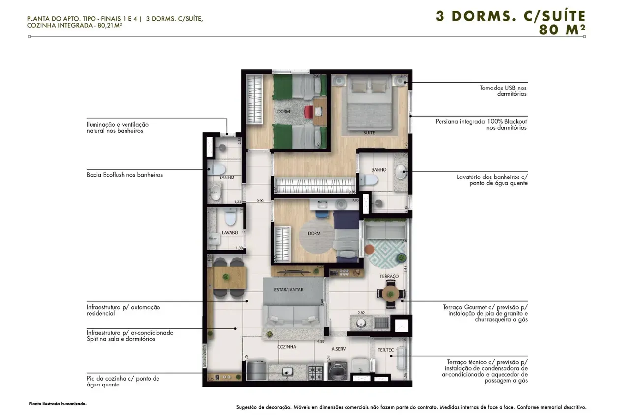 PLANTA 80m²