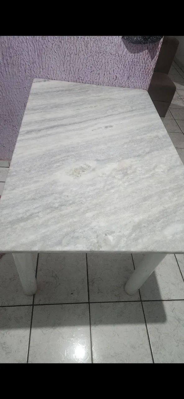 Mesa de Mármore branca - Foto 3