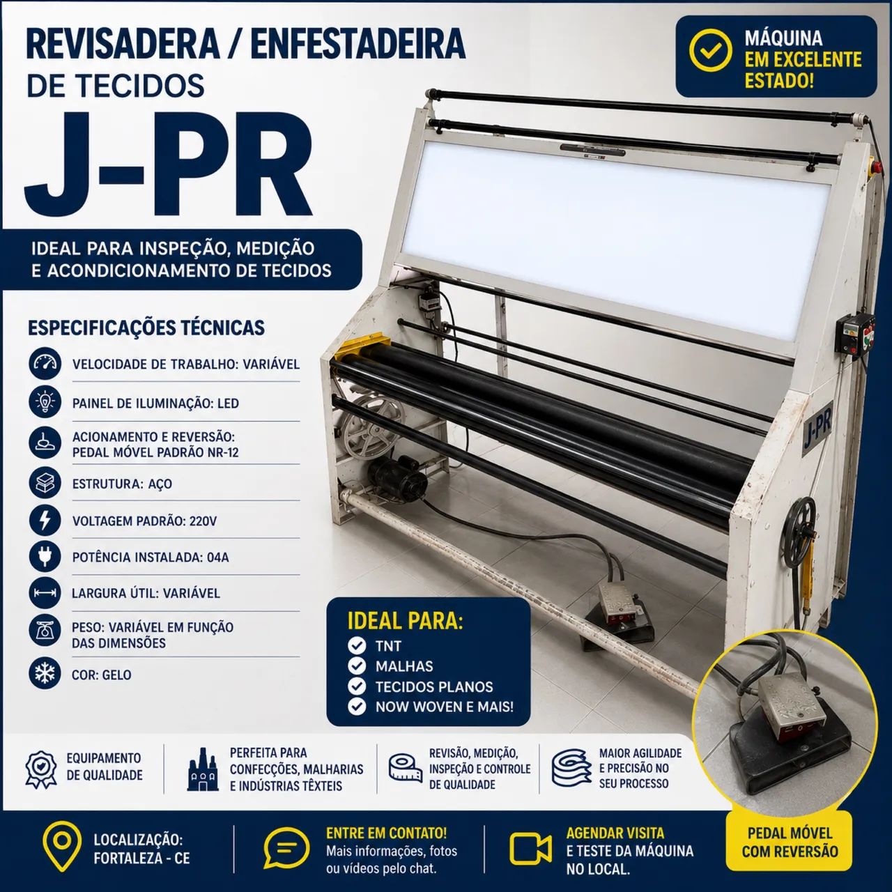 Revisadeira de tecidos  - Foto 3