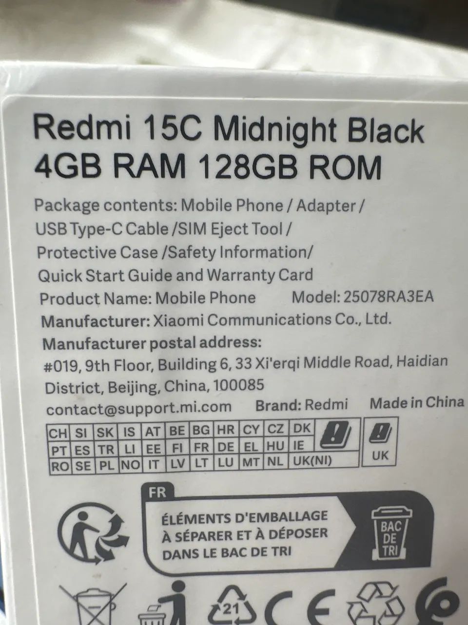 Redmi 15C 128GB preto seminovo  - Foto 4