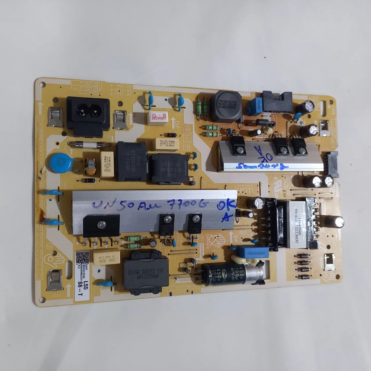 Placa da fonte samsung un50au7700g
