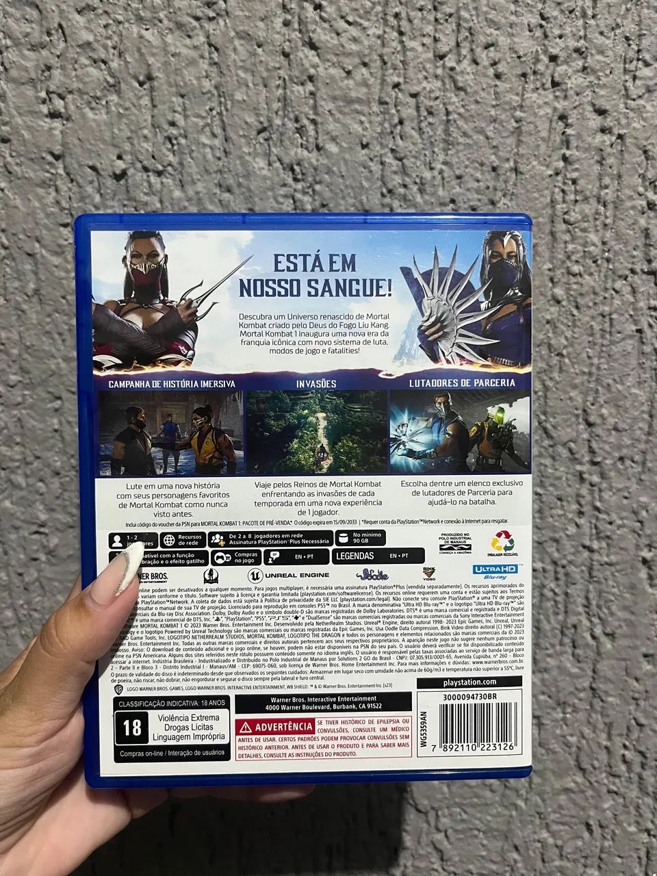 Mortal Kombat 1 Ps5 Média Física   - Foto 2