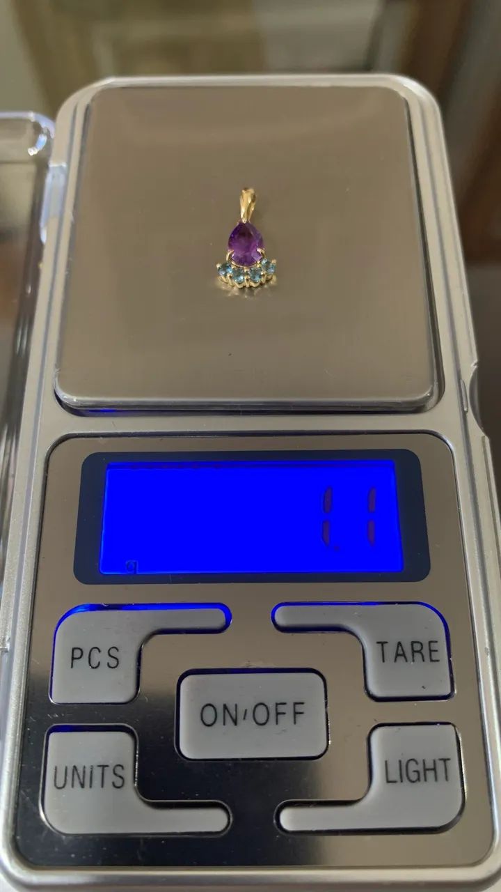 Delicado pingente de ouro 18 k - Foto 3