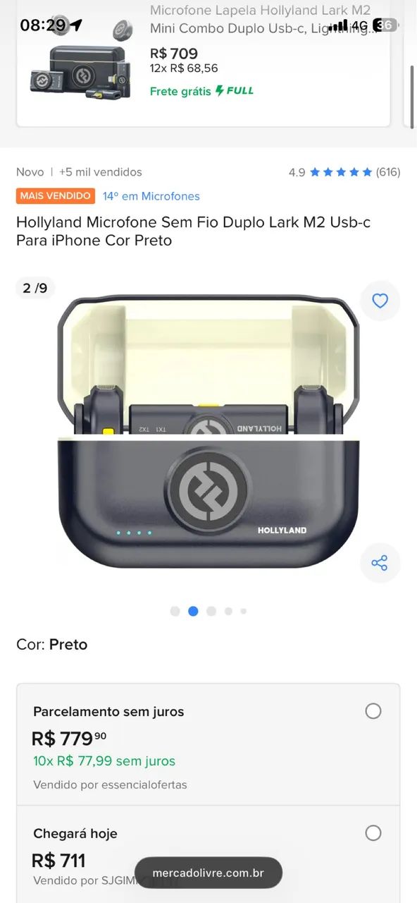 microfone sem fio
