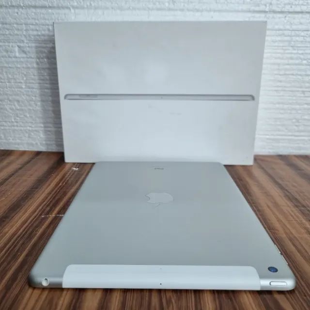 Apple iPad 9 Silver Wi-Fi + Celular 64GB Completo Saúde Bateria 99% 74 Ciclos - Foto 3