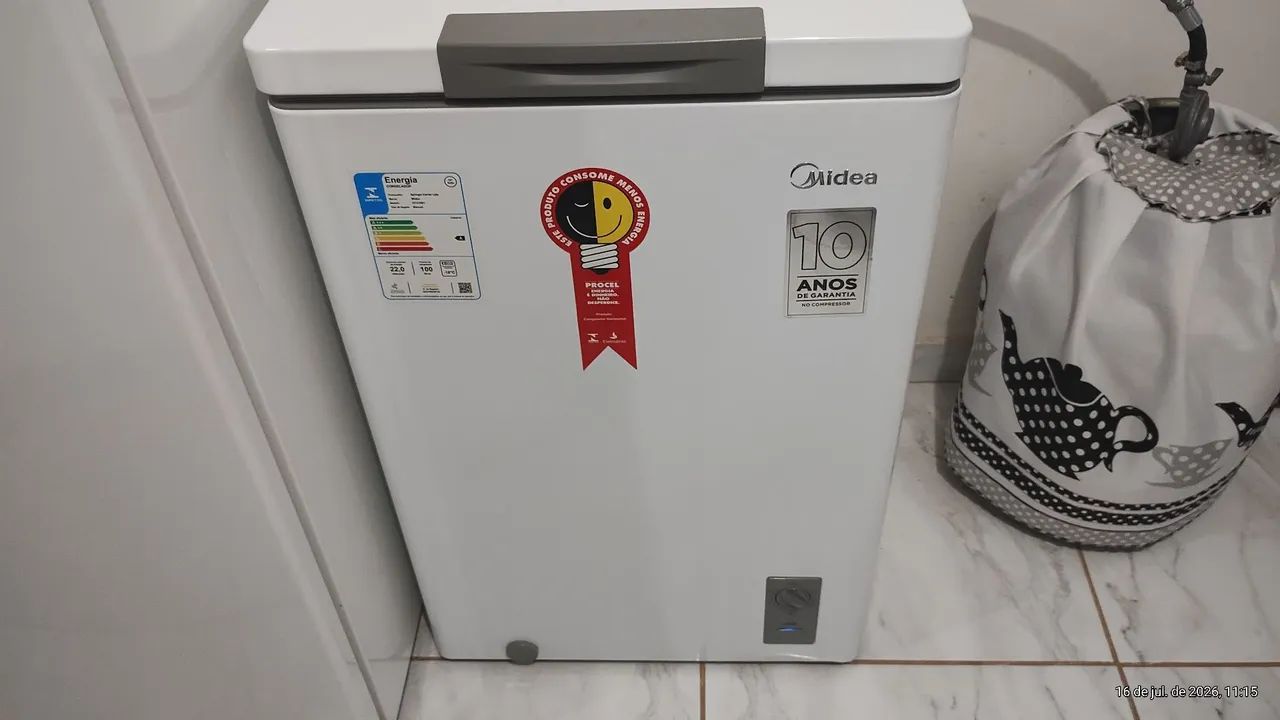 Freezer mideia 