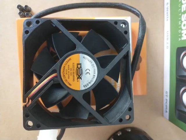 Kit Informática e Multimídia: Controles USB + Caixas de Som + Cooler Fan - Foto 3