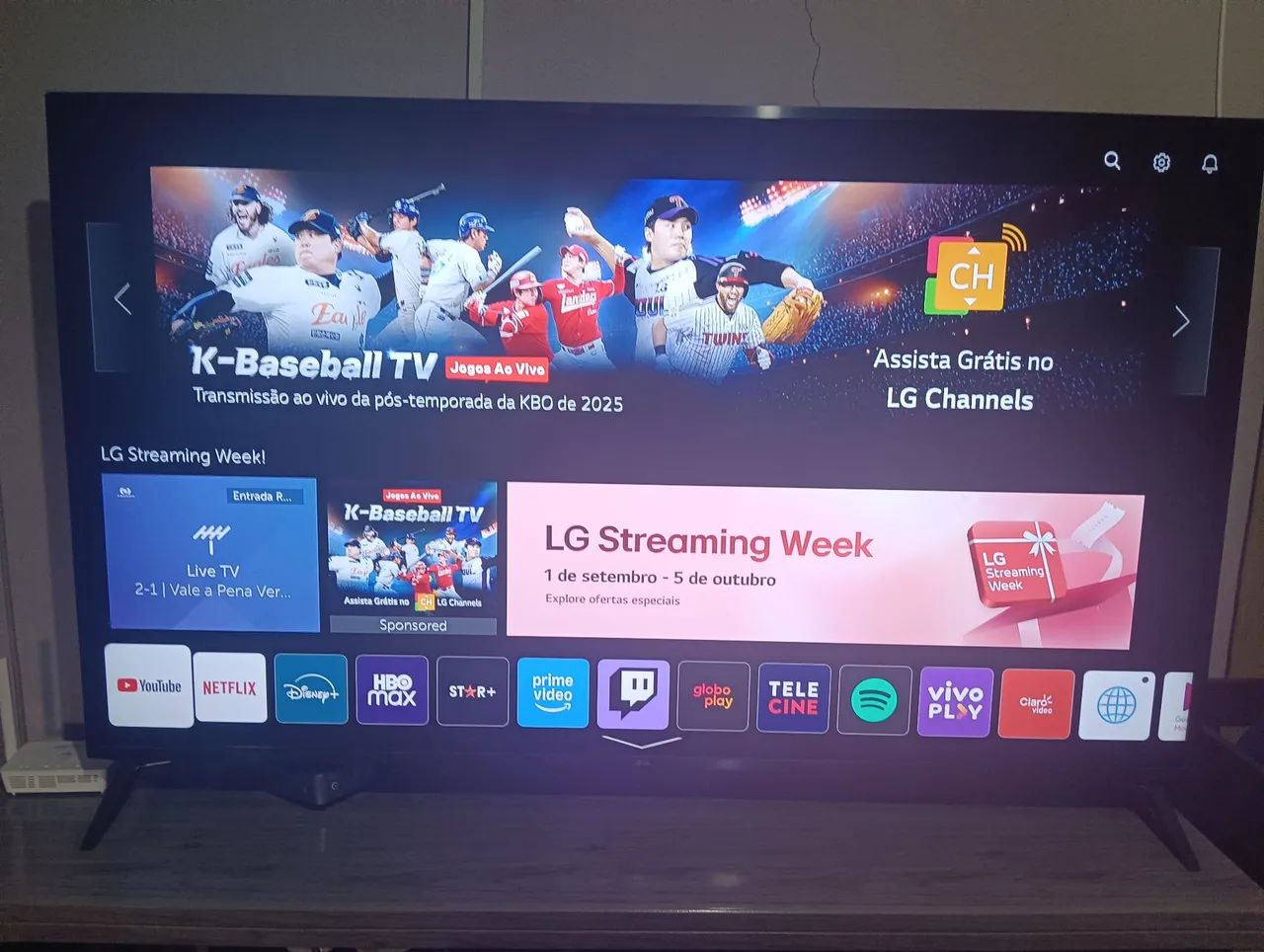 Tv smart LG WebOS 75 polegadas usada  - Foto 2