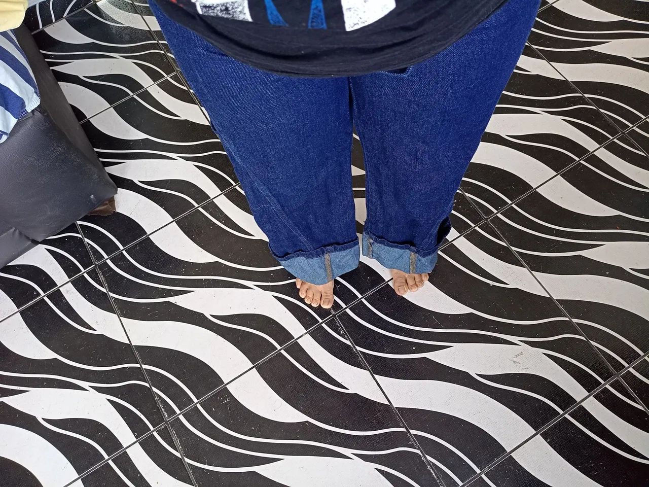 Calça jeans weed legg  - Foto 4